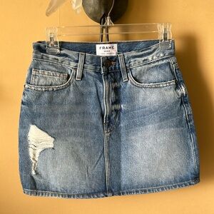 FRAME Denim Mini skirt, size 25
